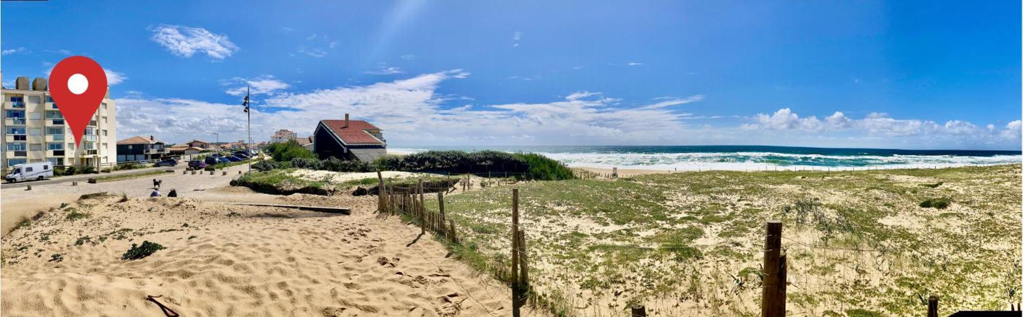 La Graviere, Cozy Studio Wifi & Parking 20M Ocean Surf Plage 소르-호스고르 외부 사진